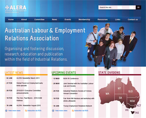 An example of a grid based design ALERA Screenshot