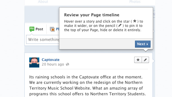 Highlight stories in facebook timeline Highlight stories in facebook timeline