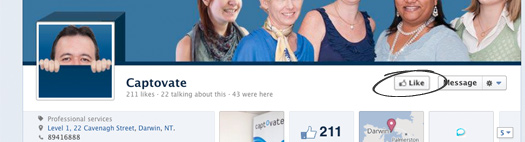 The new facebook like button Facebook like button