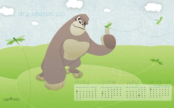 Captovate Dry Season Wallpaper